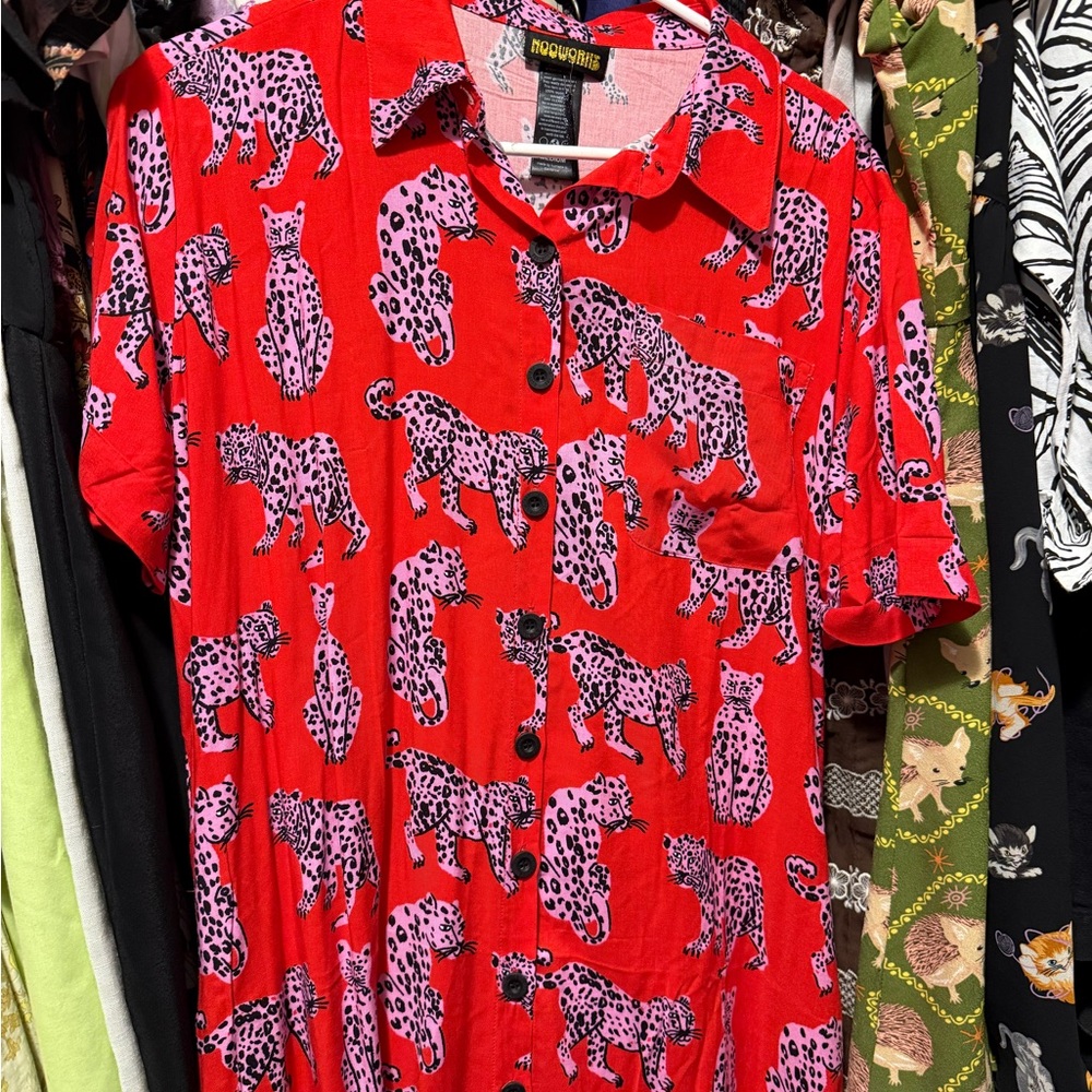 NOOWORKS sondler cat. River dress. New with tags